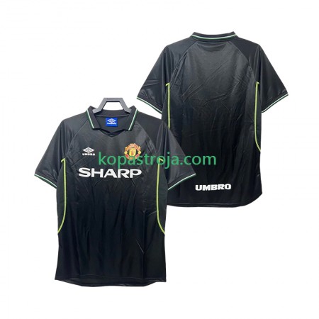 Billiga Fotbollströjor Manchester United 1999 Retro Tredje tröja 1998 Kortärmad